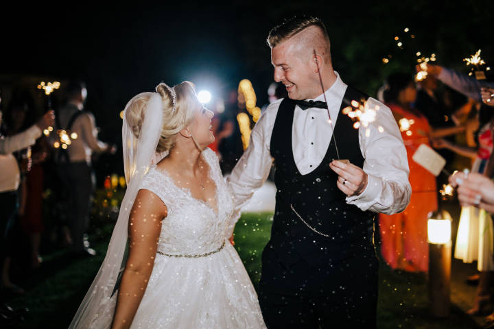 Sophie and Ben - A Cambridgeshire Barn Wedding with a Hot Pink Theme gallery image