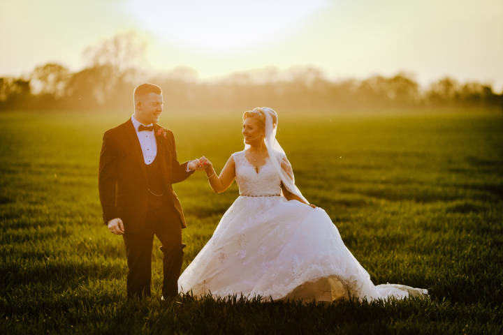 Sophie and Ben - A Cambridgeshire Barn Wedding with a Hot Pink Theme gallery image