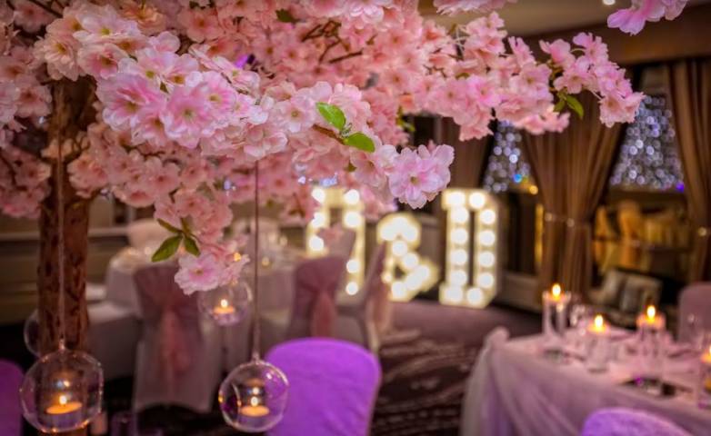 Hayley and David - A Pink Fairytale Church Wedding in Cheshire gallery image