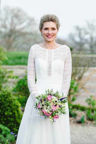 Lucy and Aaron - A Flower-Filled Country Barn Wedding in Essex gallery image