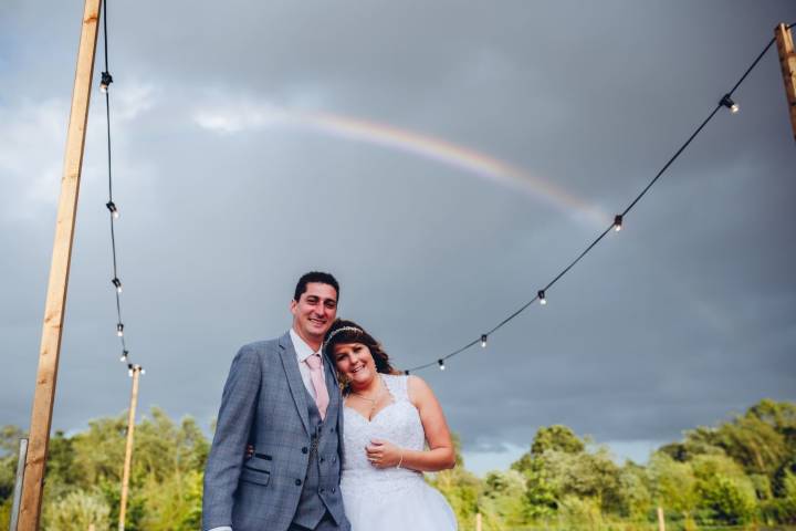 Michelle and Luke - An Fun Outdoor Tipi Wedding in Worcestershire gallery image