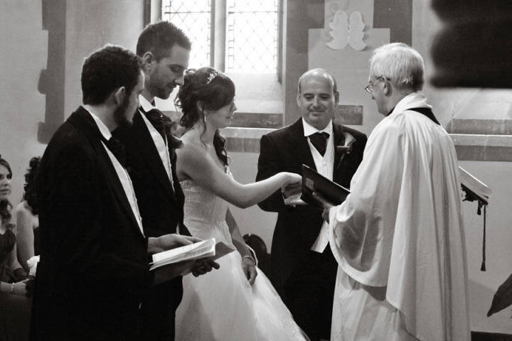 Sara and Jamie - A Local Church Wedding gallery image