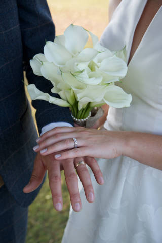 Lauren and Adam - A Rustic Summer Wedding in Hampshire Golf Club gallery image
