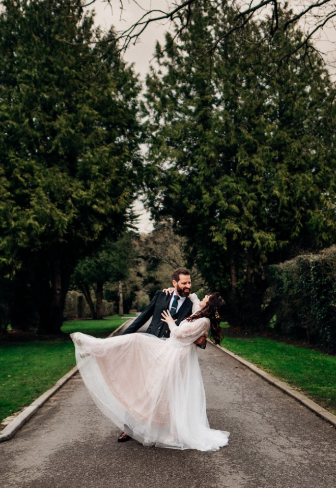 Dipping in the grounds of The Post Barn