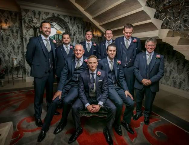 Hayley and David - A Pink Fairytale Church Wedding in Cheshire gallery image