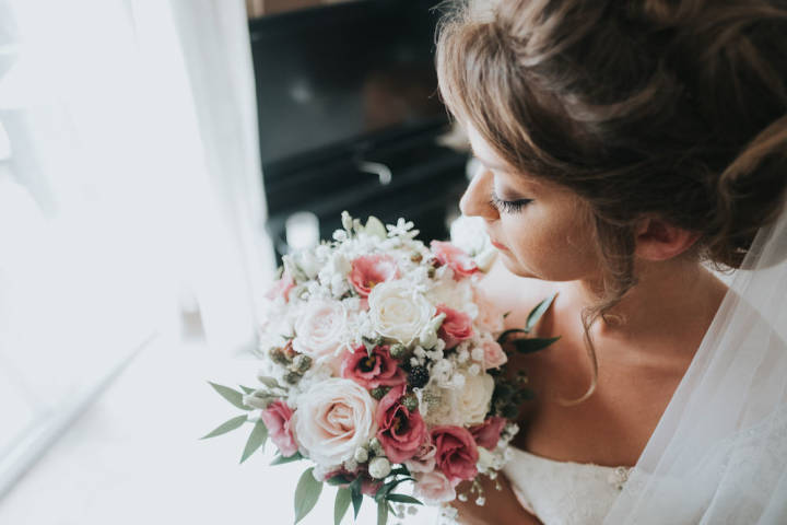 Sophia and Alex - Burgundy and Ivory Golf Club Wedding in Kent gallery image