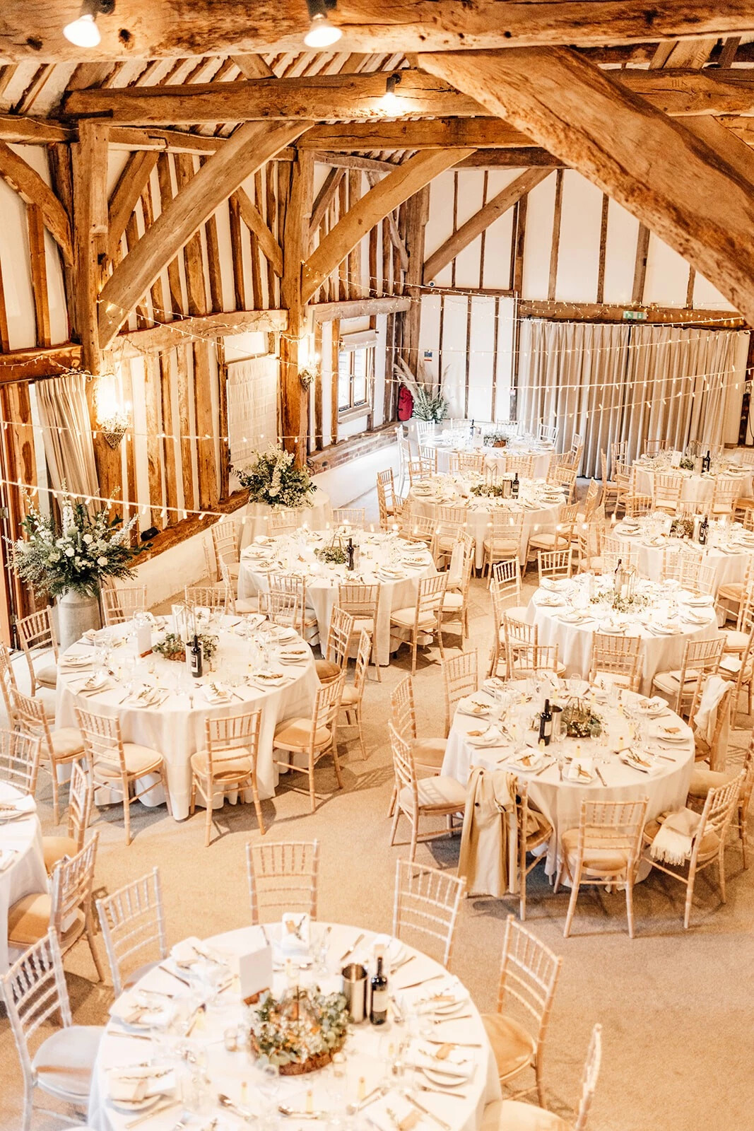 fitzleroi barn sussex wedding venue wedding breakfast barn