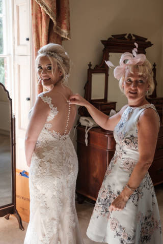 Rosie and Matthew - A Romantic Rose Gold Hotel Wedding in Essex gallery image