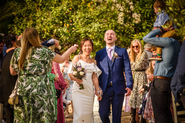 Bernice and Peter - A Rainforest Inspired Wedding At The Eden Project gallery image
