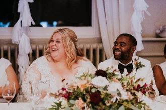 real weddings morden hall couple