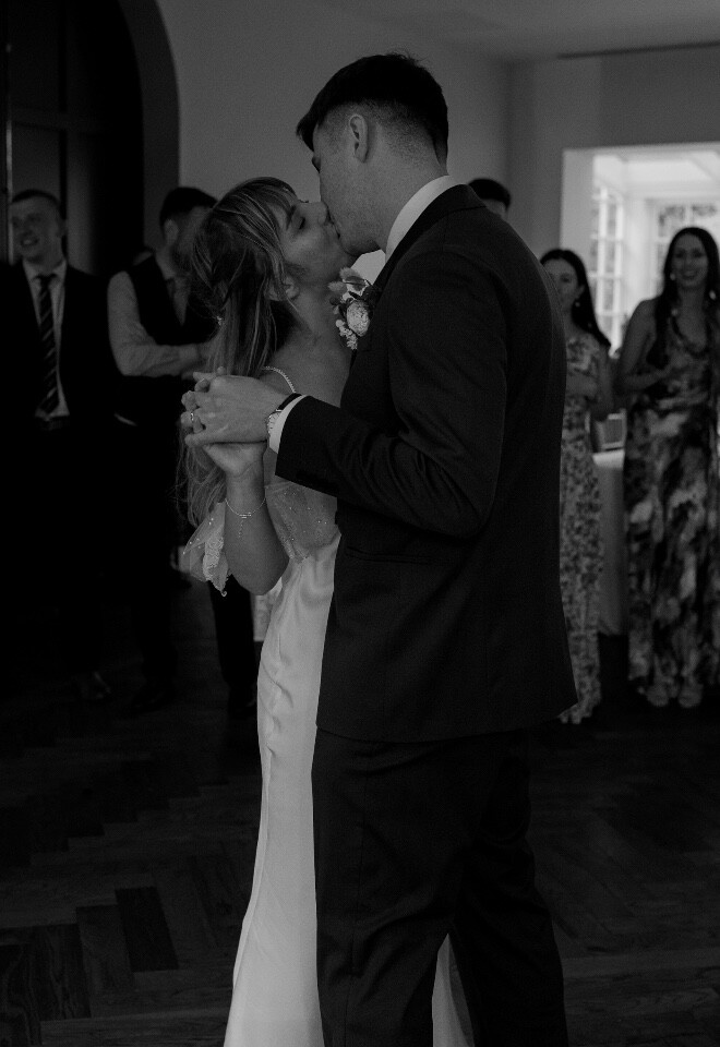 Bride and groom first dance 