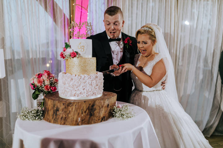 Sophie and Ben - A Cambridgeshire Barn Wedding with a Hot Pink Theme gallery image