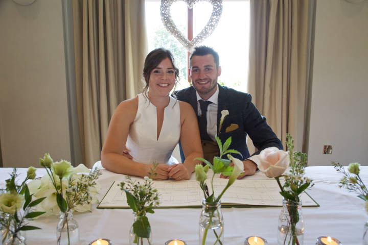 Lauren and Adam - A Rustic Summer Wedding in Hampshire Golf Club gallery image