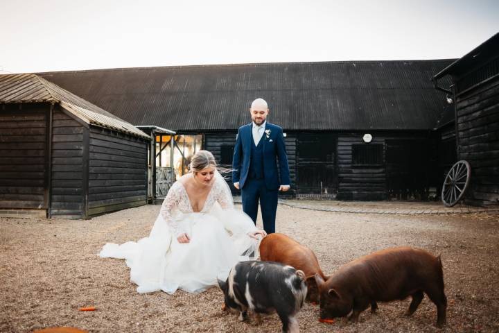 Darcey and Jamie - A Minimalist, Romantic Wedding With Sage Green Tones gallery image