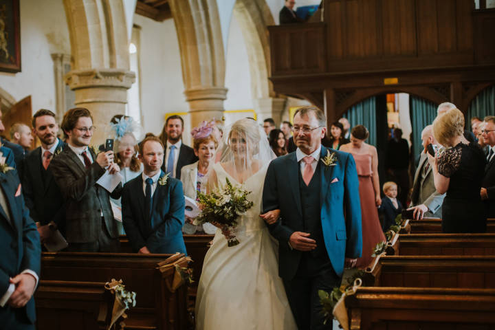 Brett and Amy - A Spring Barn Wedding in Oxfordshire gallery image
