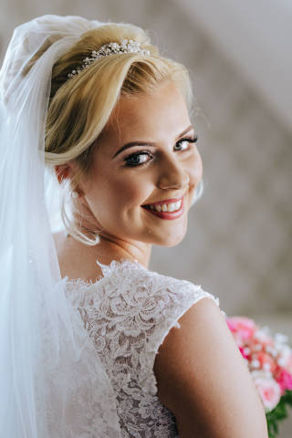 Sophie and Ben - A Cambridgeshire Barn Wedding with a Hot Pink Theme gallery image