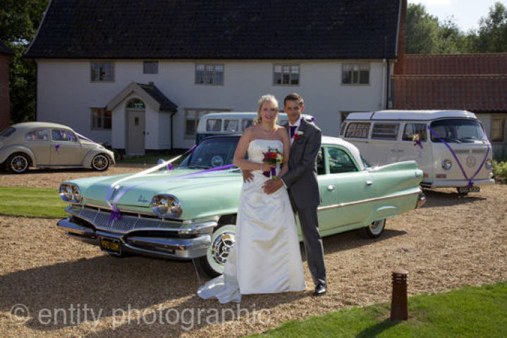 Jess and Kev - Formula 1 Love And Amazing Wedding Transport gallery image