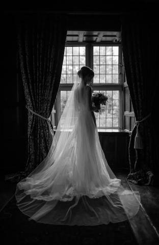 Megan and Oliver - An Autumn Wedding in Welsh Country House gallery image