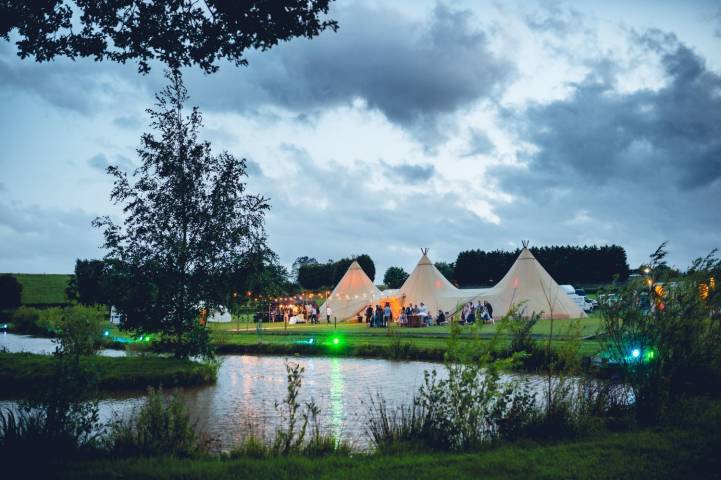Michelle and Luke - An Fun Outdoor Tipi Wedding in Worcestershire gallery image