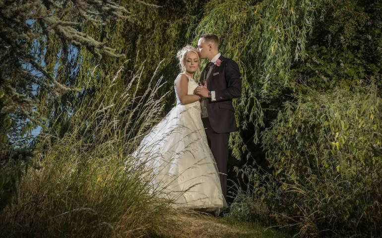 Hayley and David - A Pink Fairytale Church Wedding in Cheshire gallery image