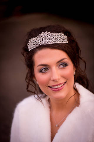 Chelsey and James - An Elegant, Christmas Wedding at Warwick Castle gallery image
