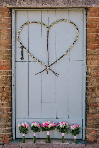 Sophie and Ben - A Cambridgeshire Barn Wedding with a Hot Pink Theme gallery image