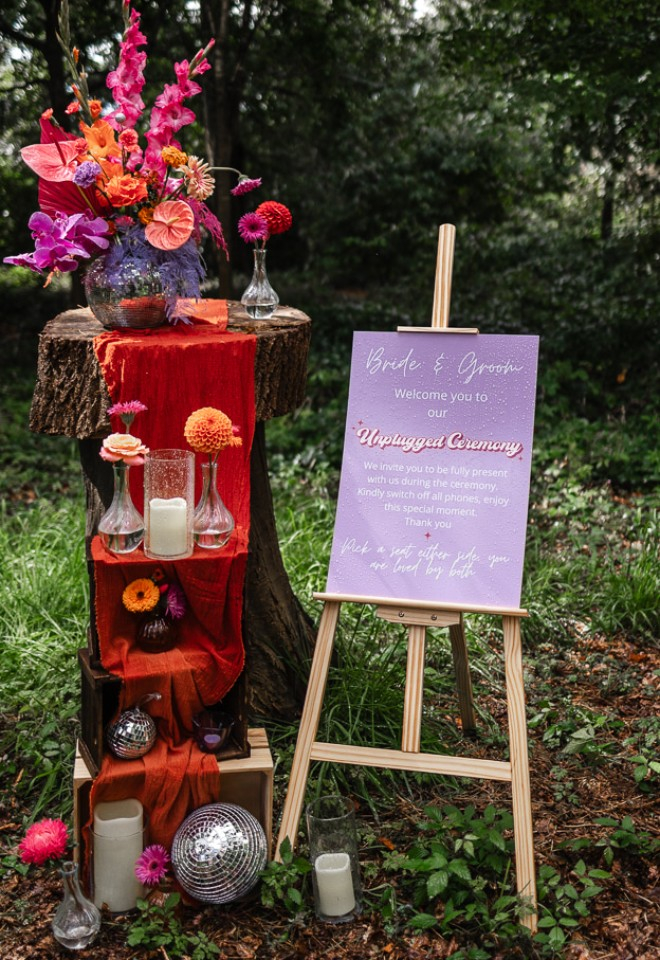 Woodland Ceremony Decoration