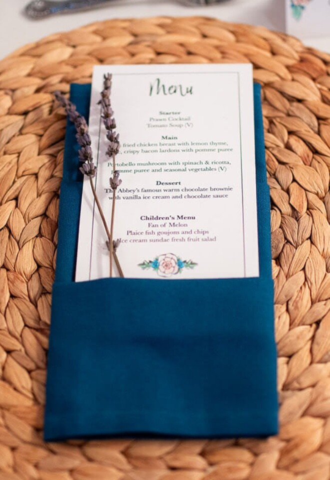 Wedding stationery by AJ Events