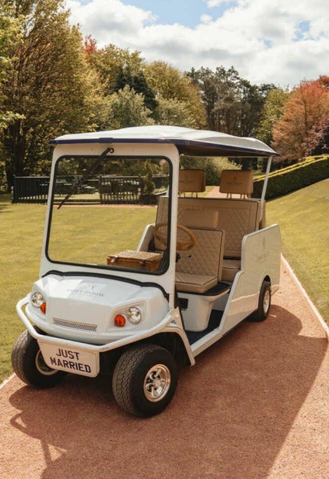 Herbie our Wedding Buggy