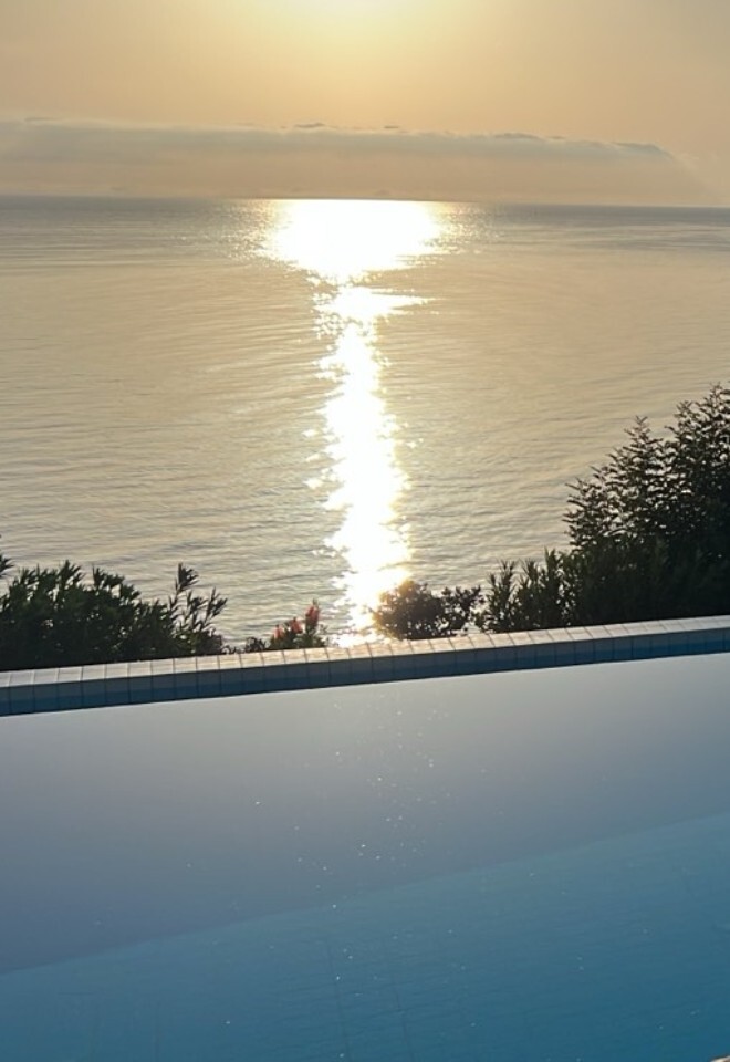 Villa Brio Sunrise over the Ionian Sea