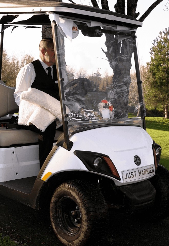 Golf Buggy for Photos
