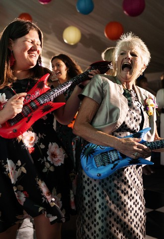 Hitchin Priory wedding dancefloor