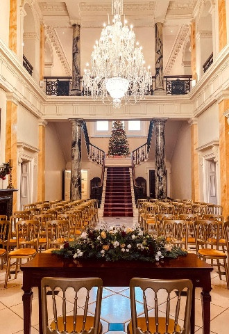 Grand Hall Ceremony at Christmas 