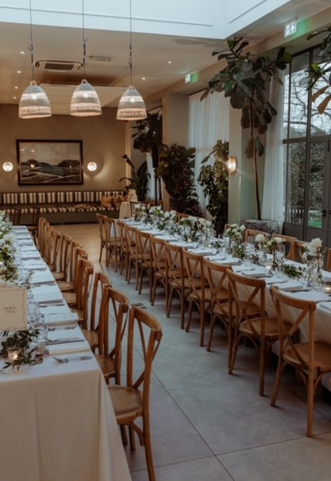 Orangery Wedding Breakfast 