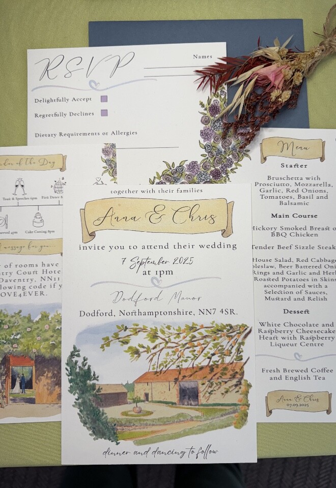 Bespoke Wedding Stationery
