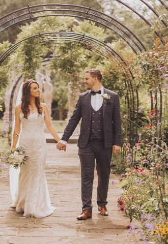 Berwick Lodge Aphrodites Dome Summer Wedding Garden