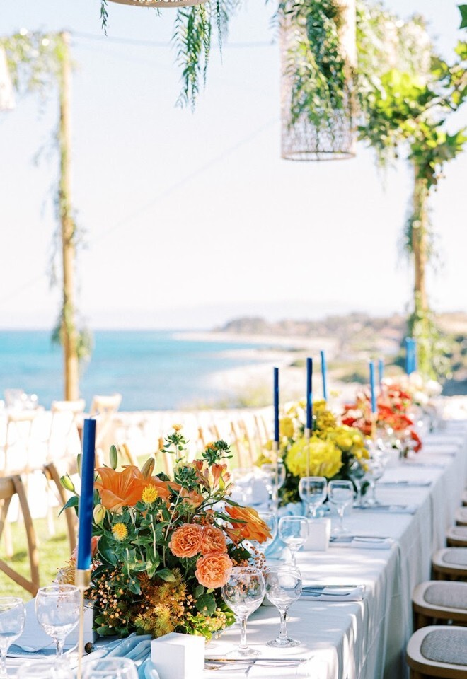 Villa Brio Colorful Wedding Styling by the Sea