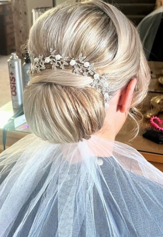 bridal up-do