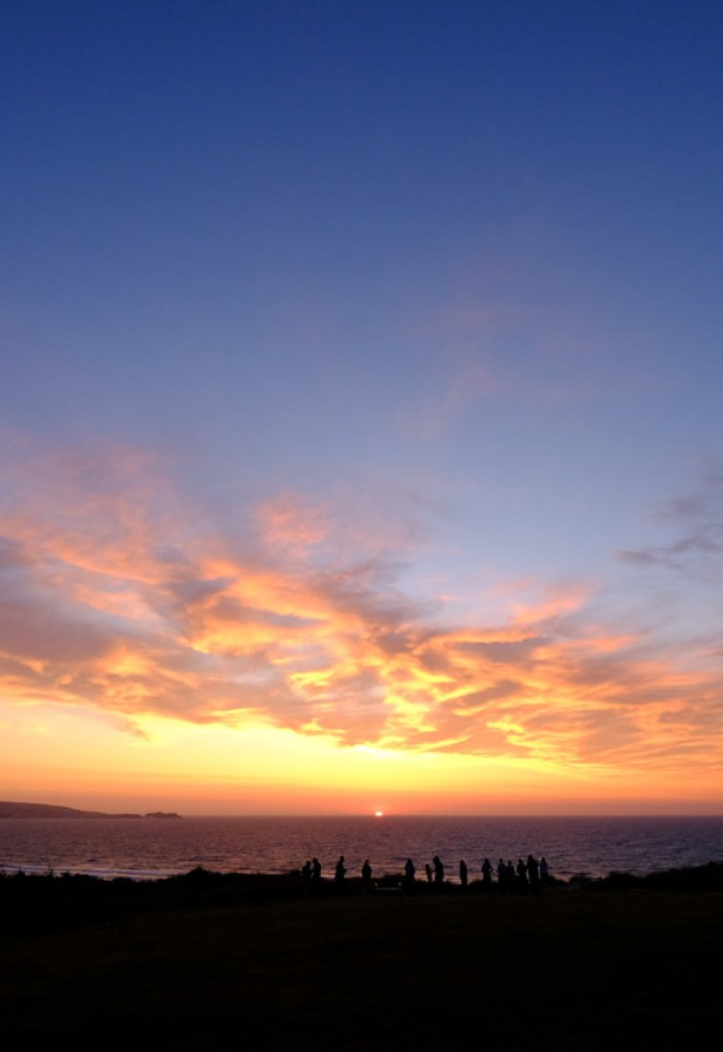 Sunset Wedding By The Sea