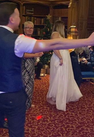 wedding dalhousie castle Scotland mobile sounds disco