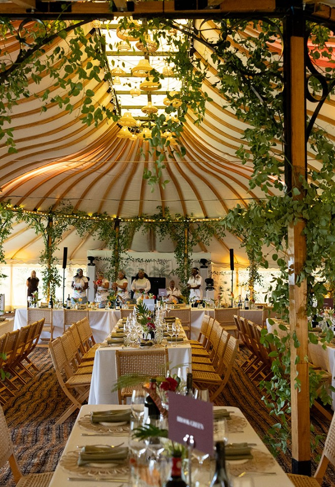 The Orangery - wedding marquee