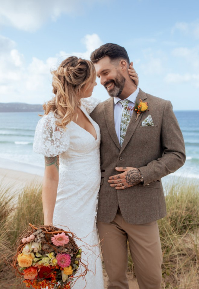 Beach Wedding Hayle St Ives Bay Cornwall