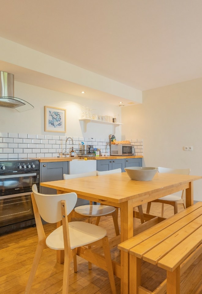 Kitchen area at Paradis des Vignes