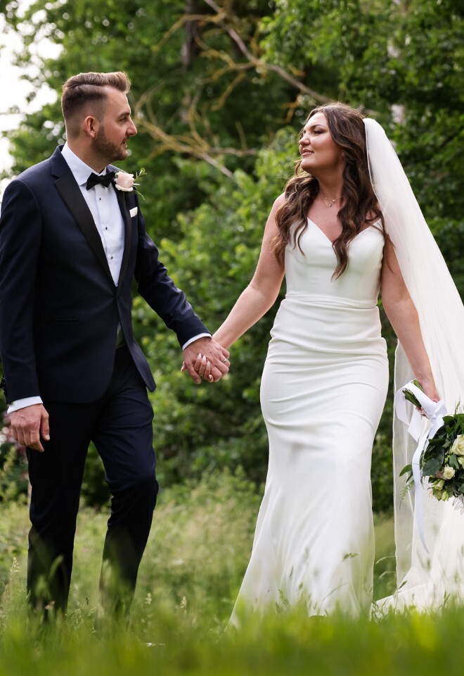 Tewinbury wedding couple