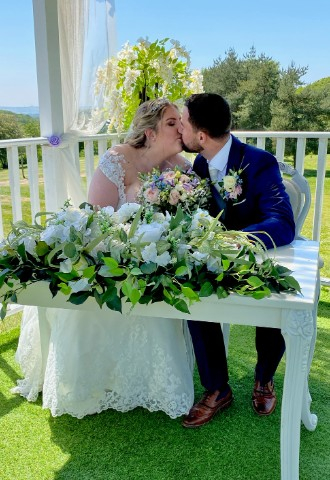 Wedding terrace