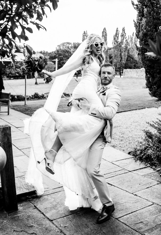 Notley Tythe Barn fun wedding