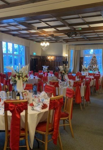 Christmas wedding in the Suffolk Suite