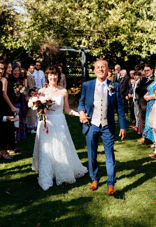 Post Ceremony in the Garden