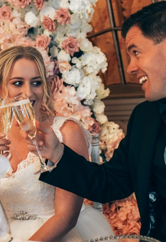 The Adelphi Hotel Wedding Couple