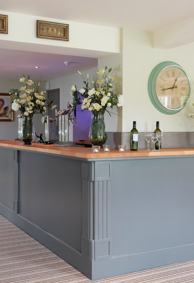 Welcome to Southdowns Manor (reception)